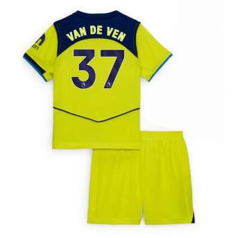 Billige Fotballdrakt Tottenham Hotspur Micky van de Ven #37 Replika Tredjedraktsett Barn 2025-26 Kortermet (med bukser)